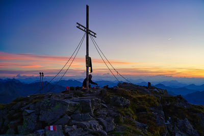 Cooking dinner at the top by upcoming night