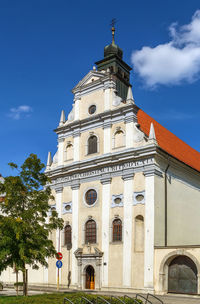 Low angle view of cathedral against sky