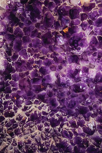 Full frame shot of purple rocks