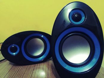 Close-up of object on wall