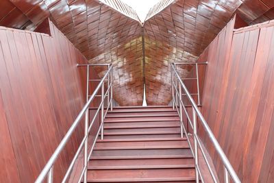 Low angle view of staircase