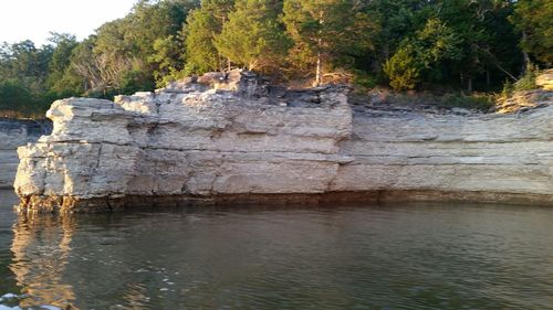 Scenic view of river