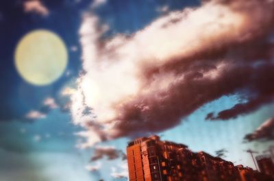 Low angle view of built structure