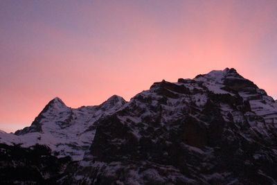 Scenic view of mountains