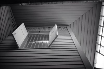 Low angle view of staircase