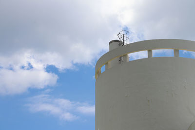 Low angle view of building against sky