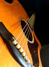 Close-up of guitar