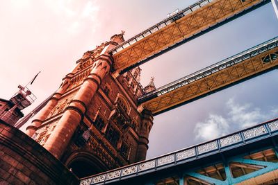 Low angle view of bridge