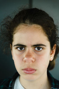 Close-up portrait of girl