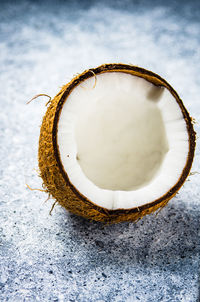 High angle view of fruit on table