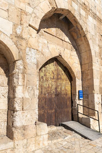 View of old building