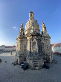 Exterior of building against sky in city