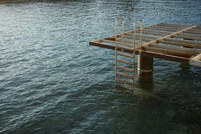 Pier over sea