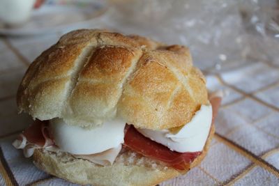 Close-up of ice cream