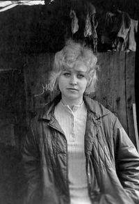 Portrait of young woman