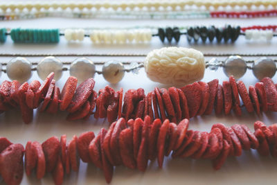 Close-up of candies for sale