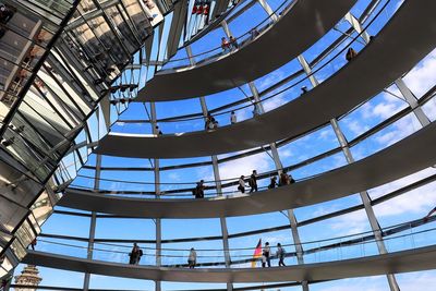 Low angle view of office building