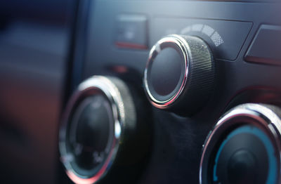 Close-up of vintage car