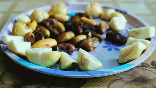 Close-up of fruits in bowl