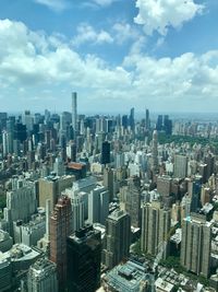 Aerial view of a city