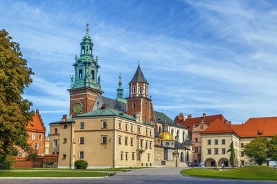 Wawel cathedral in krakow, poland