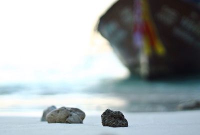 Rocks on rock formation