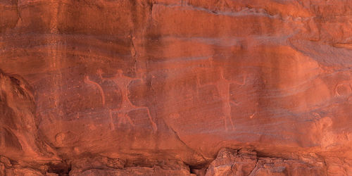 Full frame shot of rock formation