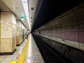 Underground subway station