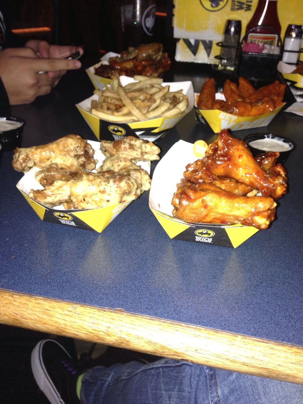 Wings after a work out ;)