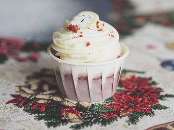 Christmas cupcake