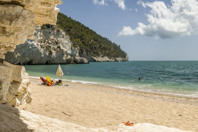 Baia delle zagare in mattinata