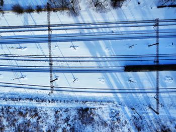 Snow covered landscape