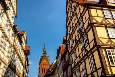 Low angle view of building against sky