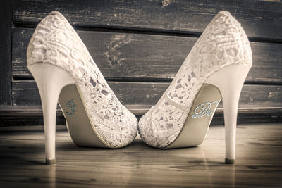 Close-up of wooden planks