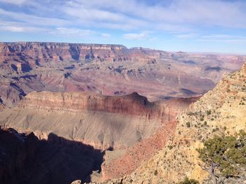 Scenic view of canyon