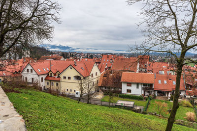 The ancient village of Škofja loka, slovenia.