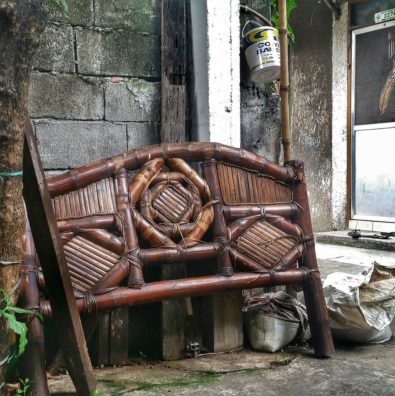 old, abandoned, obsolete, metal, wood - material, damaged, run-down, chair, rusty, built structure, house, deterioration, old-fashioned, weathered, architecture, building exterior, absence, day, outdoors, closed