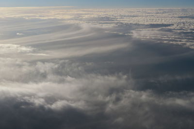 Low angle view of clouds in sky