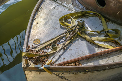 Close-up of rusty metal