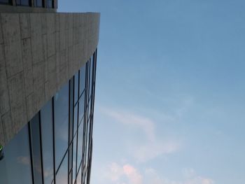 Low angle view of building against sky
