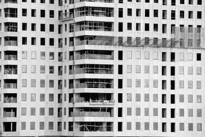 Full frame shot of modern building in city