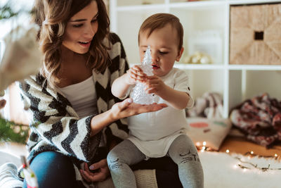 Mother and daughter