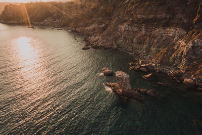 Scenic view of sea