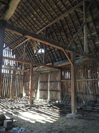 Interior of old building