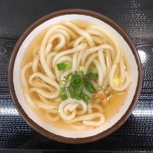 High angle view of soup in bowl