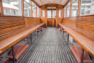 Interior of railroad station