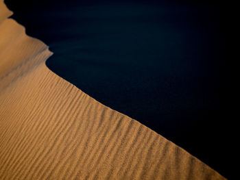 Full frame shot of sand dune