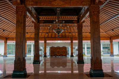 Interior of building