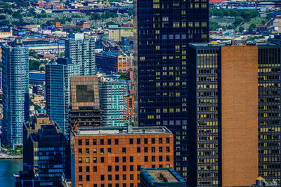 Buildings in city