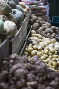 Full frame shot of market stall for sale